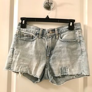 Super soft denim shorts